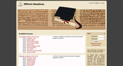 Desktop Screenshot of akademia.jmpoint.hu